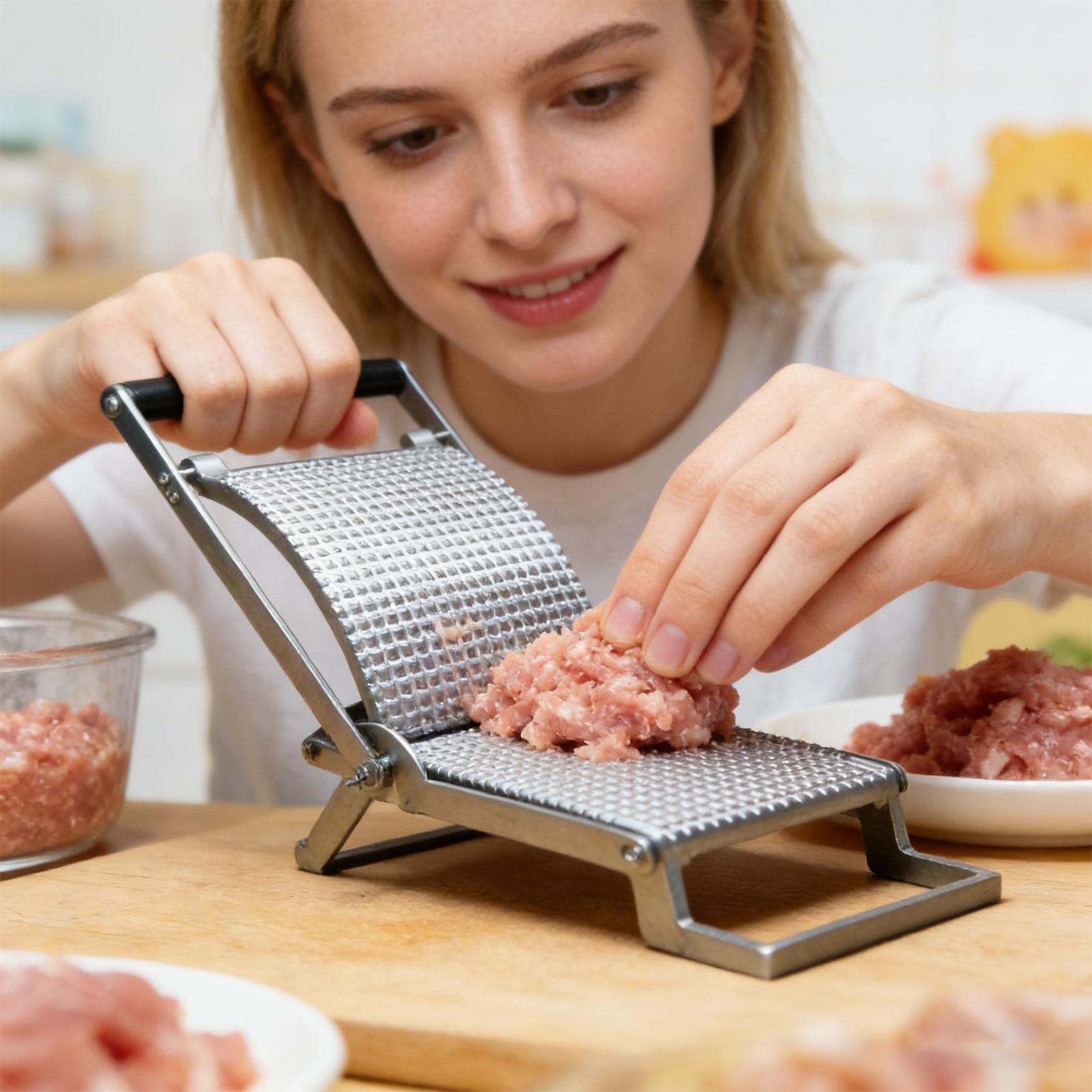 Meal Prep Pork - 肉軟化剤 ステンレス製 手動 キッチンガジェット キッチン用肉軟化器 豚肉