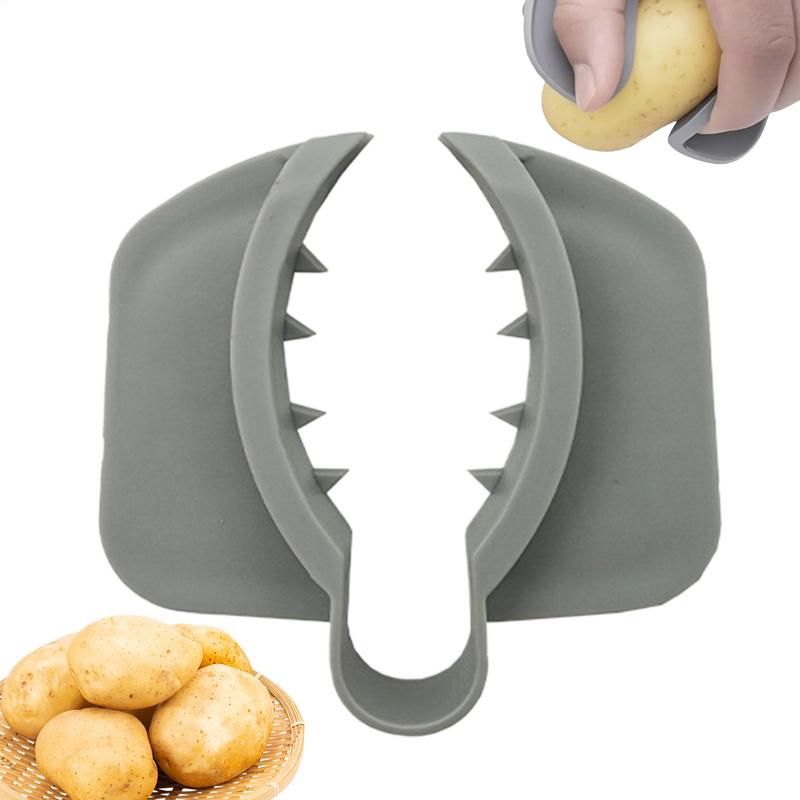 Mandoline Slicer Guard - 1 個野菜カッタージグ安全なおろし金フィンガーガードマンドリンスライサー用保護人間工学に基づいた滑り止めキッチンアクセサリー