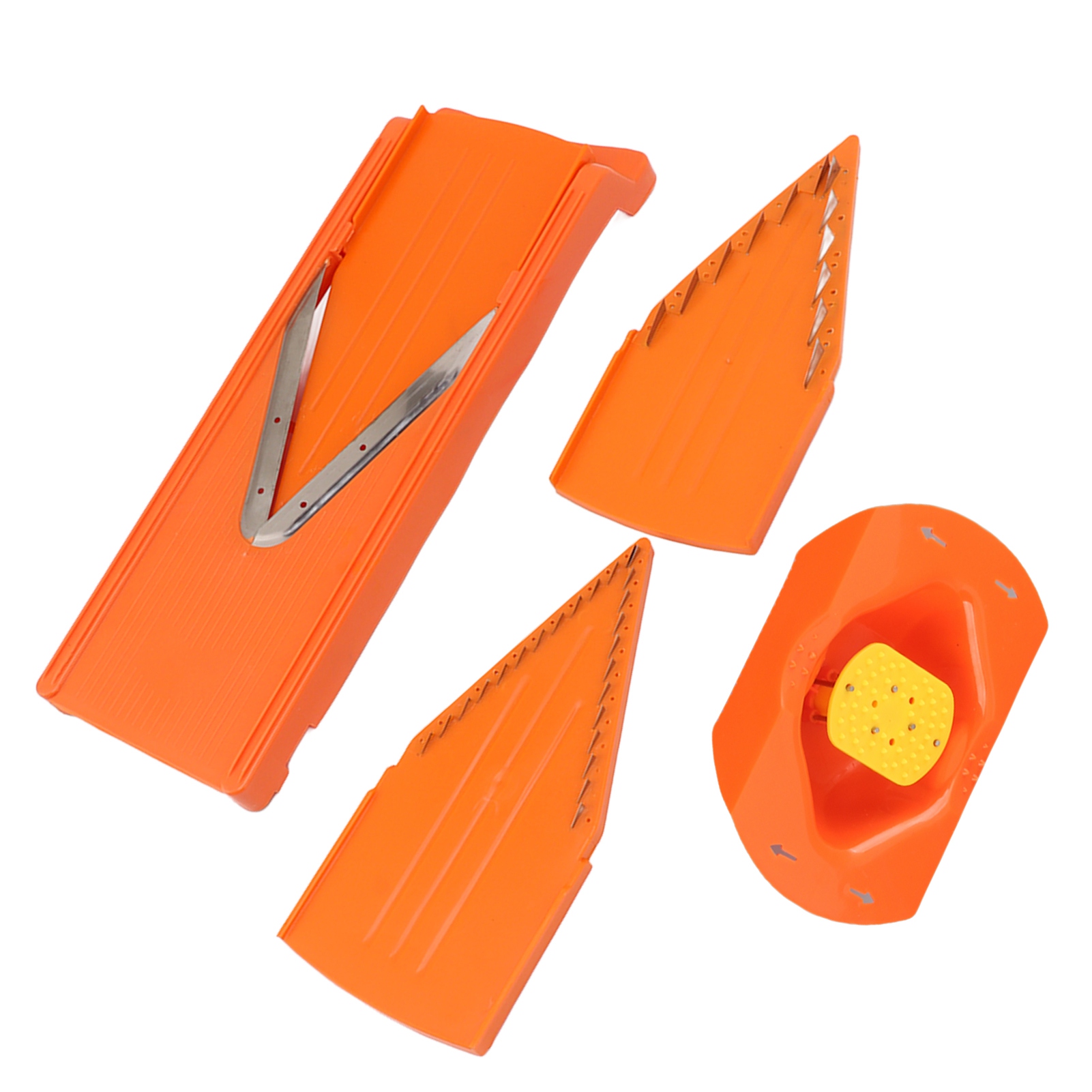 ステンレス鋼手動野菜カッター、マンドリン野菜カッター、大きな - Mandoline Slicer Guard のレビューと価格