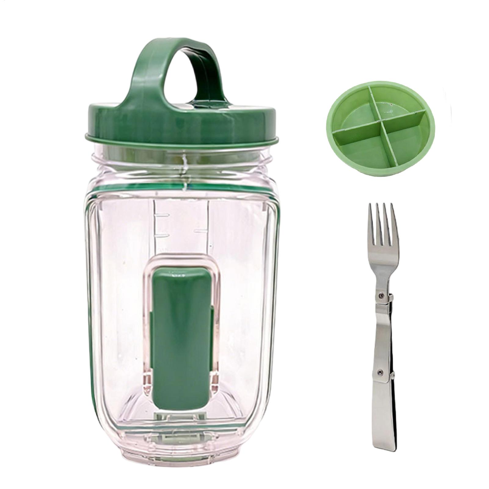 サイドオープン式サラダジャー 1000ml 漏れ防止ミールプ - Meal Prep Gym のレビューと価格