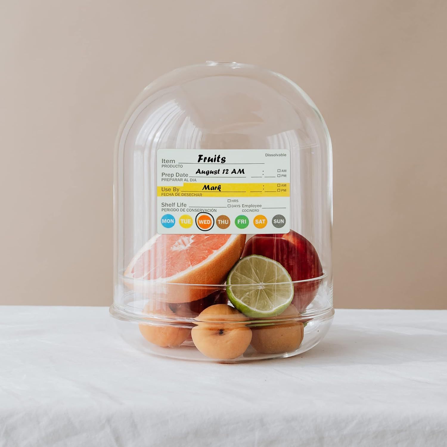 250 個/ロール食品日付ラベル防水食品準備ステッカーキッチ - Meal Prep Dinners のレビューと価格