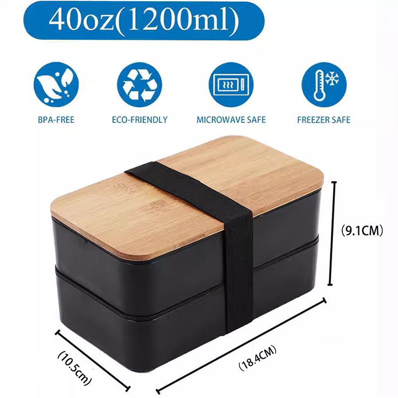 積み重ね可能な弁当箱 調理器具付き 1200ML オールイン - Meal Prep Rezepte のレビューと価格
