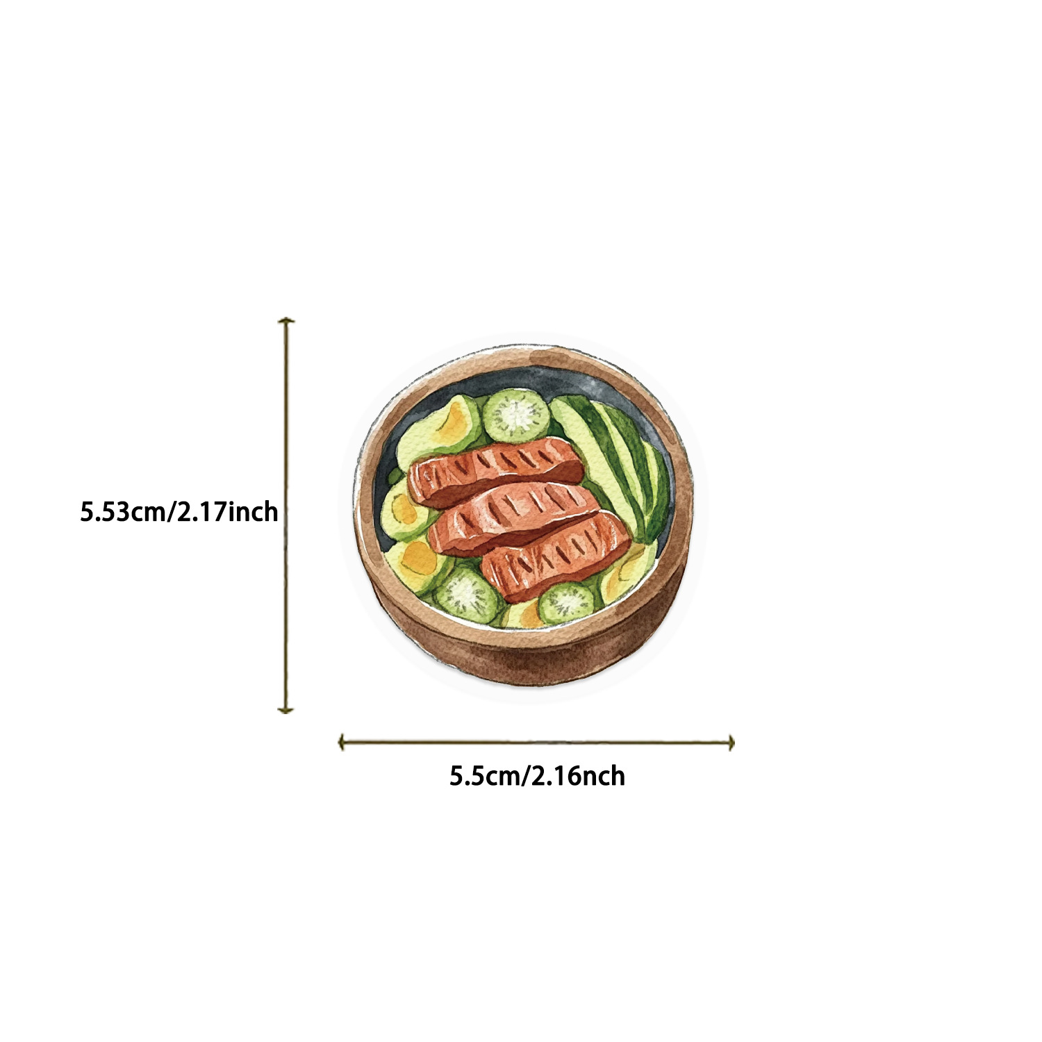 50 個水彩フィットネス健康的なライフスタイルステッカージム - Meal Prep Gym のレビューと価格