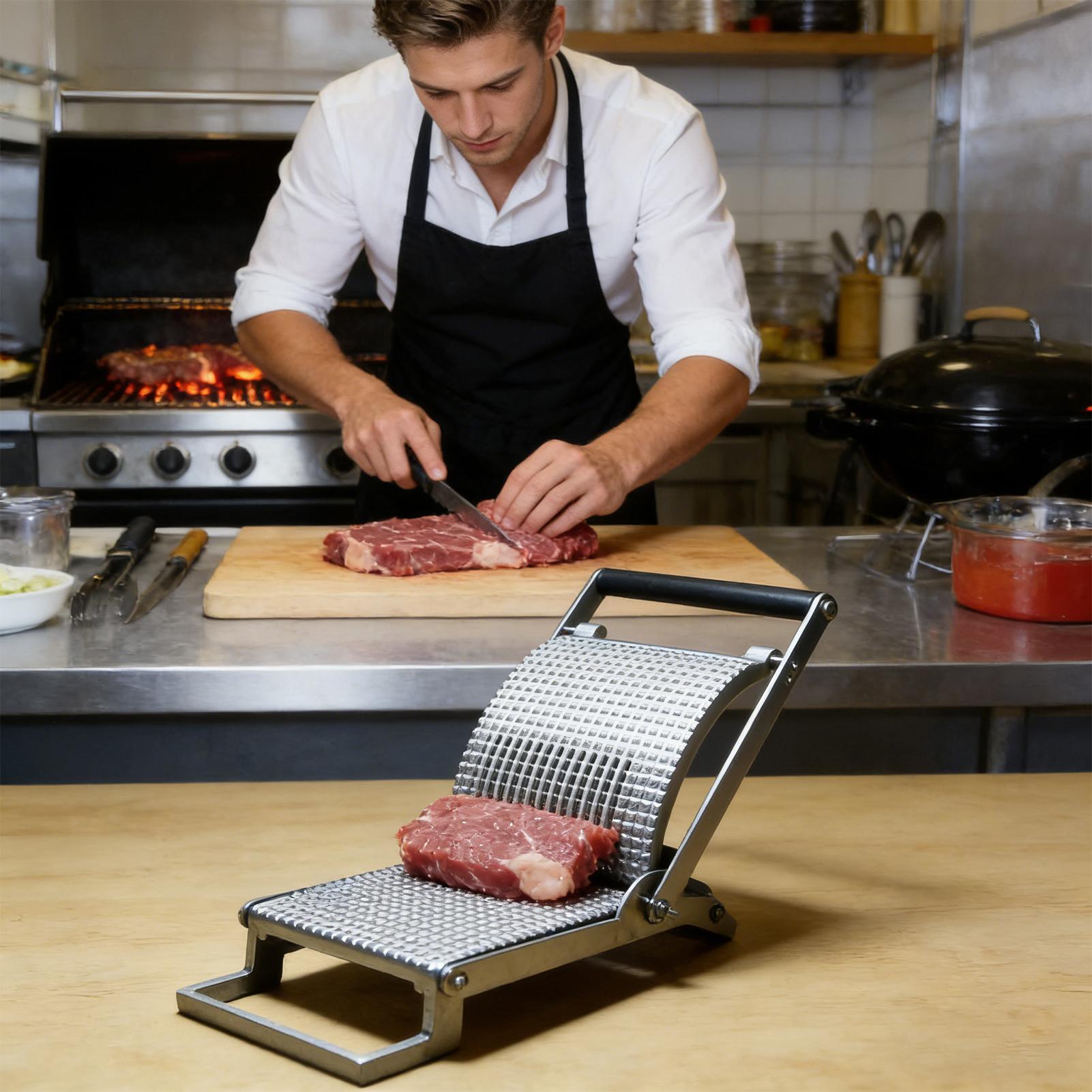 肉軟化剤 ステンレス製 手動 キッチンガジェット キッチン用 - Meal Prep Pork のレビューと価格