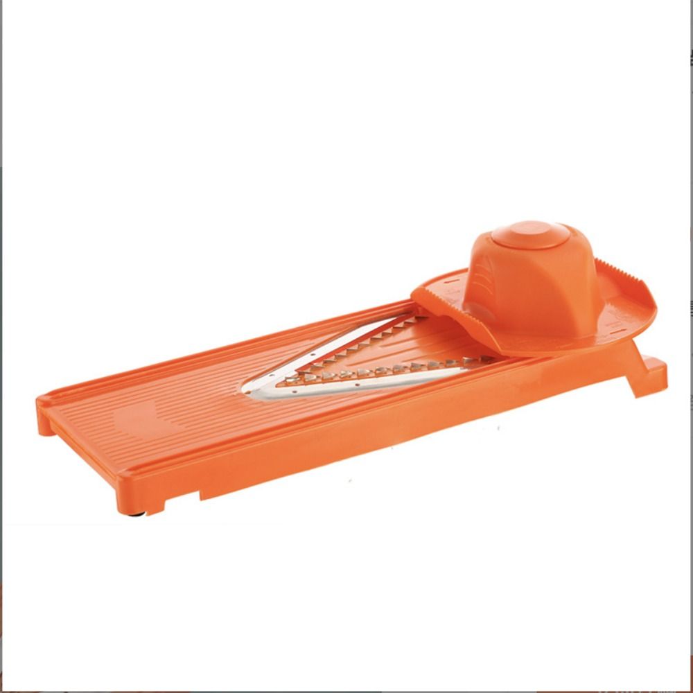 ABSマンドリンカッター オレンジ ステンレス鋼刃 野菜スラ - Mandoline Slicer Guard のレビューと価格