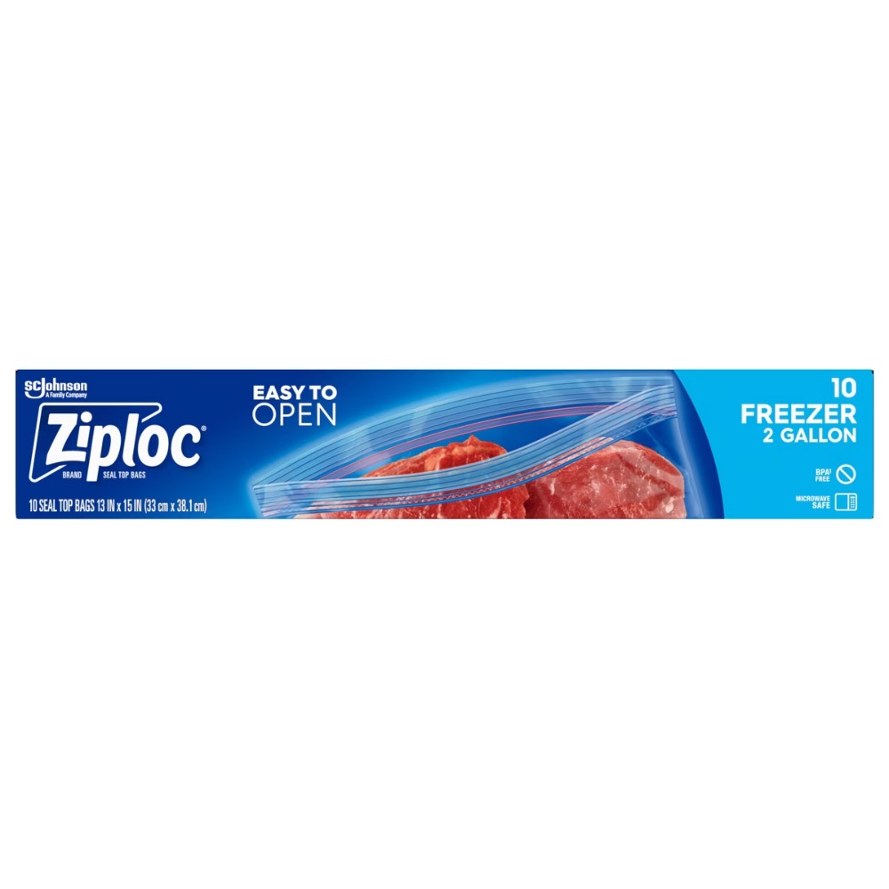 食品保存や食事の準備用の2ガロン冷凍バッグ - 10枚入り： - Meal Prep Dinners のレビューと価格