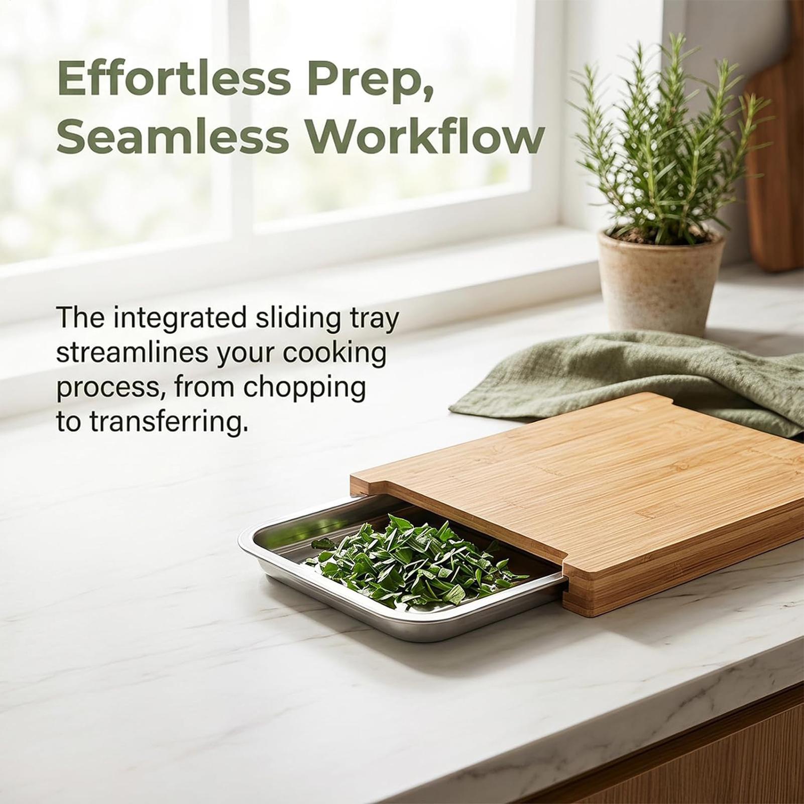 木製カッティングボード 滑り止め付き 食品準備用チョッピング - Meal Prep Cutting のレビューと価格