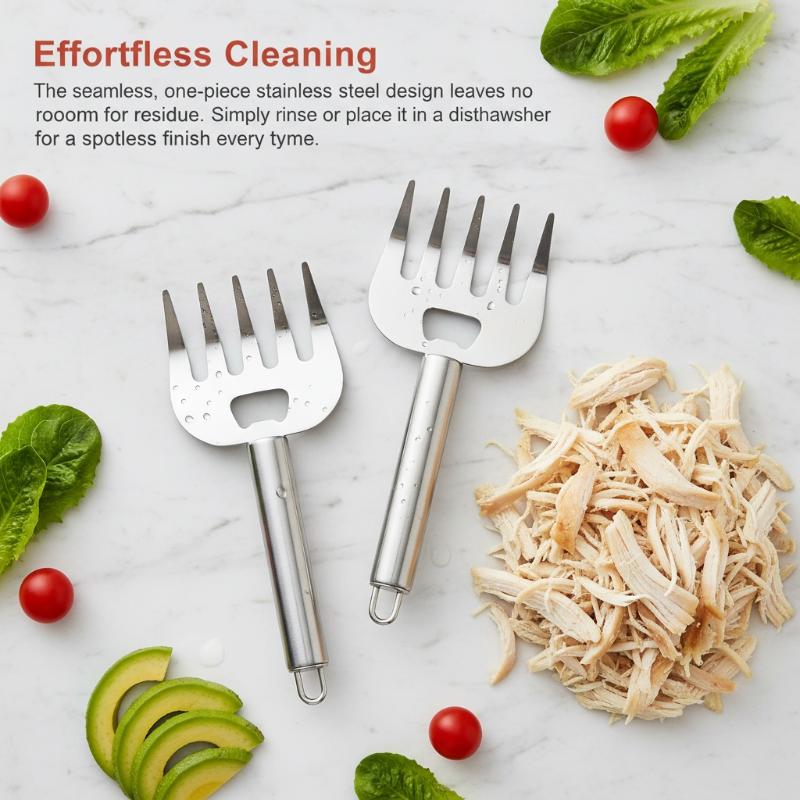 キッチンハンドガード ステンレス製 指保護具 安全な野菜・果 - Meal Prep Cutting のレビューと価格