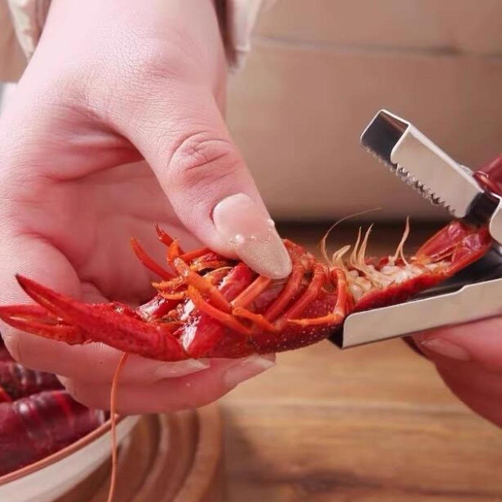 耐久性のあるステンレス製ザリガニ殻むき器、迅速なザリガニ皮む - Meal Prep Seafood のレビューと価格