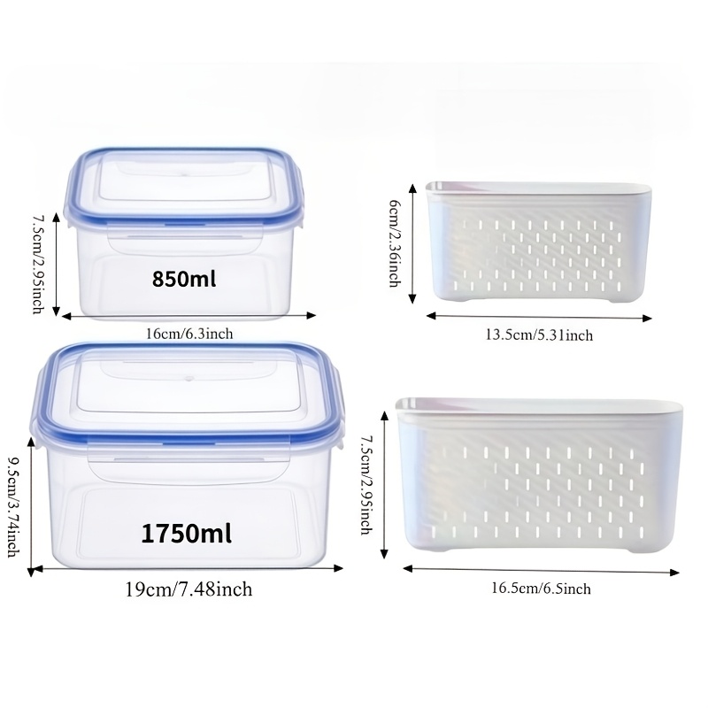 4個セット漏れ防止食品保存容器-気密性、積み重ね可能な食事準 - Meal Prep Dinners のレビューと価格