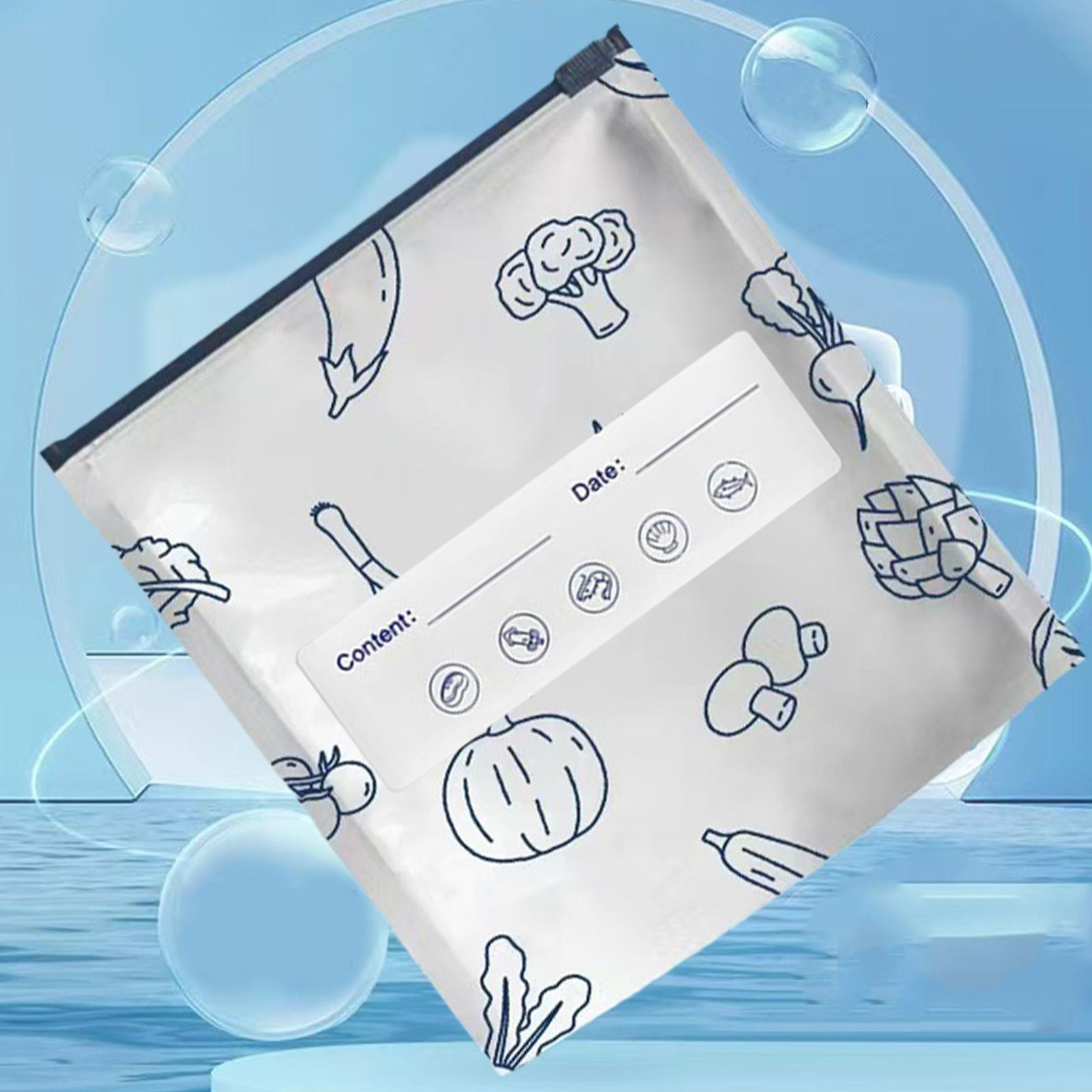 アルミ保存袋 30枚 ジップロック付き アルミホイル冷凍食品 - Meal Prep Seafood のレビューと価格