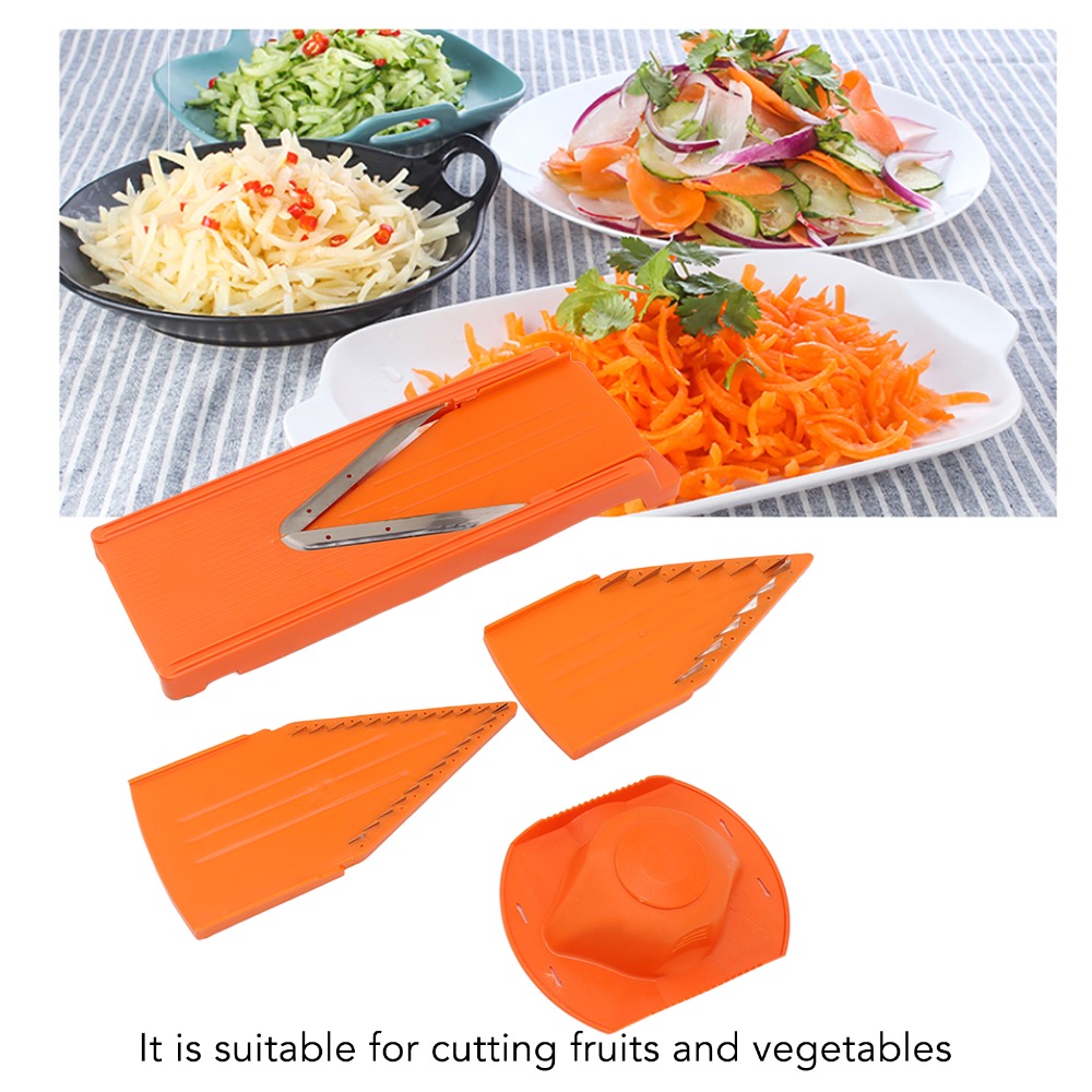 ABSマンドリンカッター ステンレス鋼刃 ハンドガード付き  - Mandoline Slicer Guard のレビューと価格