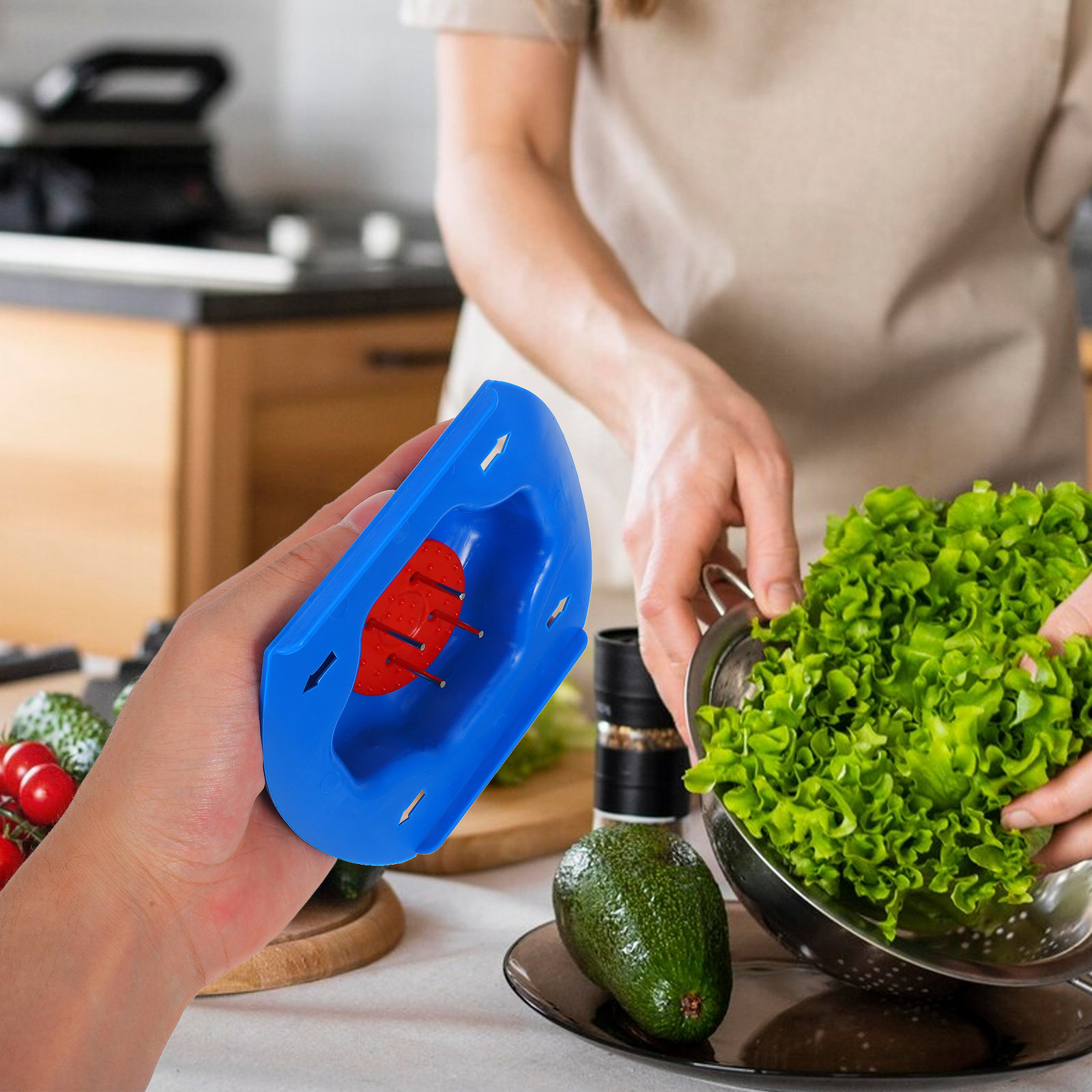 キッチンフィンガーガード マンドリンスライサー ハンドプロテ - Mandoline Slicer Guard のレビューと価格